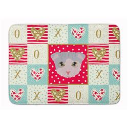 19 x 27 in. Ukrainian Levkoy Cat Love Machine Washable Memory Foam Mat