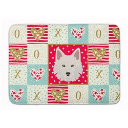 CK5194RUG 19 x 27 in. Danish Spitz Love Machine Washable Memory Foam Mat