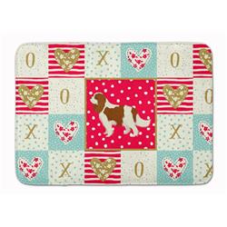CK5919RUG 19 x 27 in. Cavalier Spaniel Love Machine Washable Memory Foam Mat