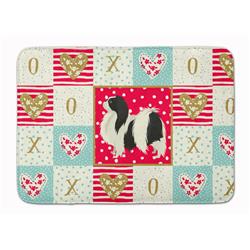 19 x 27 in. Japanese Chin Love Machine Washable Memory Foam Mat