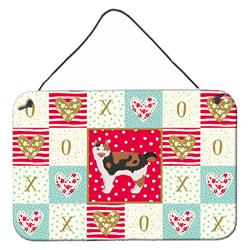 CK5594DS812 8 x 12 in. Cymric No.2 Cat Love Wall or Door Hanging Prints