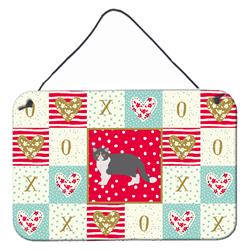 CK5615DS812 8 x 12 in. Exotic Shorthair No.2 Cat Love Wall or Door Hanging Prints