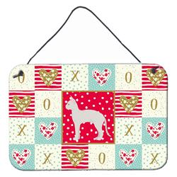CK5622DS812 8 x 12 in. German Rex No.3 Cat Love Wall or Door Hanging Prints