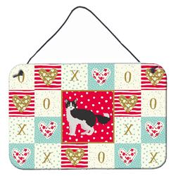 CK5636DS812 8 x 12 in. La Perm No.1 Cat Love Wall or Door Hanging Prints