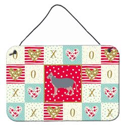 CK5641DS812 8 x 12 in. Lykoi No.3 Cat Love Wall or Door Hanging Prints