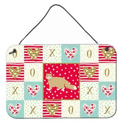 8 x 12 in. Oregon Rex Cat Love Wall or Door Hanging Prints