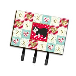 6 x 2 x 9 in. Cymric Cat Love Leash or Key Holder