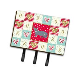 6 x 2 x 9 in. Dwelf No.2 Cat Love Leash or Key Holder
