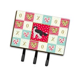 6 x 2 x 9 in. La Perm No.1 Cat Love Leash or Key Holder