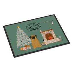 CK7581JMAT 24 x 36 in. Mastiff Christmas Everyone Indoor or Outdoor Mat