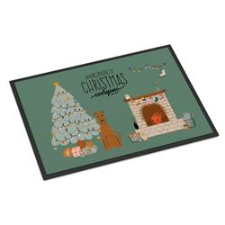 CK7625JMAT 24 x 36 in. Irish Terrier Christmas Everyone Indoor or Outdoor Mat
