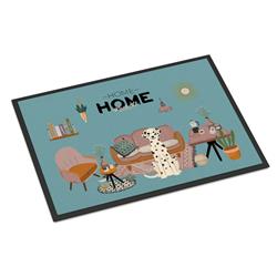 CK7942MAT 18 x 27 in. Dalmatian Sweet Home Indoor or Outdoor Mat