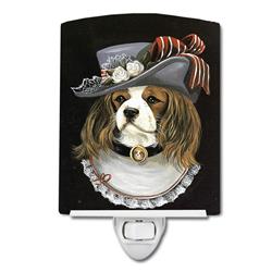 6 x 4 in. Cavalier Spaniel Stella Ceramic Night Light