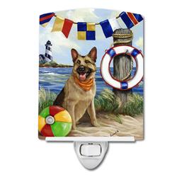 6 x 4 in. German Shepherd Life Saver Ceramic Night Light