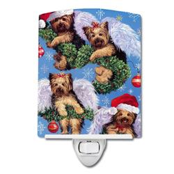 6 x 4 in. Yorike Christmas Angels Everywhere Ceramic Night Light
