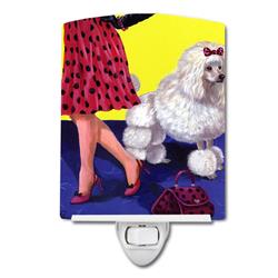 6 x 4 in. Poodle High Maintenance Ceramic Night Light