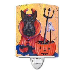 6 x 4 in. Scottie Boo Hoo Halloween Ceramic Night Light