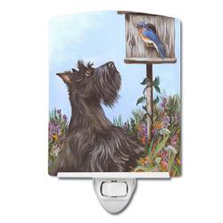 6 x 4 in. Scottie Curious Ceramic Night Light