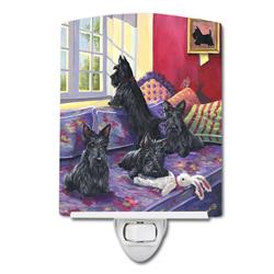 6 x 4 in. Scottie Daybed Ceramic Night Light