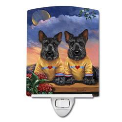 6 x 4 in. Scottie Soulmates Ceramic Night Light