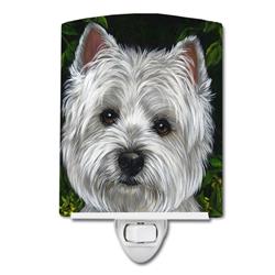 6 x 4 in. Westie Baby Face Ceramic Night Light