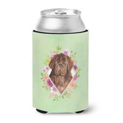 Newfoundland Green Flowers Can or Bottle Hugger