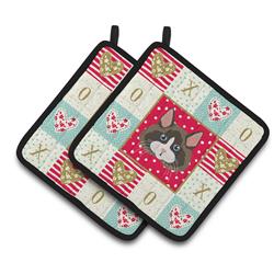 CK5153PTHD 7.5 x 7.5 in. Ragdoll Cat Love Pair of Pot Holders