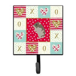 4.25 x 1 x 7 in. Dwarf Hamster Love Leash or Key Holder