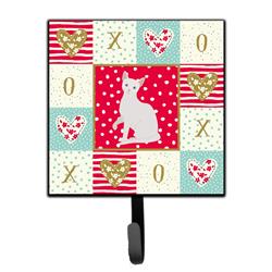 4.25 x 1 x 7 in. Arabian Mau Cat Love Leash or Key Holder