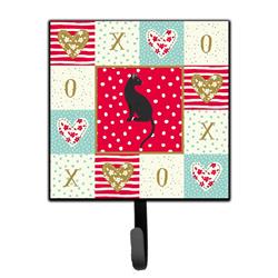 Picture of Carolines Treasures CK5778SH4 4.25 x 1 x 7 in. Pantherette Cat Love Leash or Key Holder