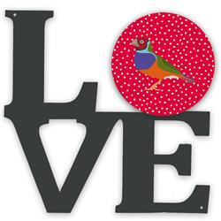 11.5 x 11.75 in. Amadina Love Metal Artwork Wall Decor
