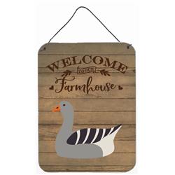 12 x 16 in. Pilgrim Goose Welcome Wall or Door Hanging Prints