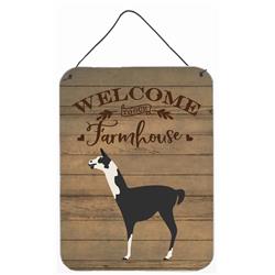 12 x 16 in. Llama Q Ara Welcome Wall or Door Hanging Prints