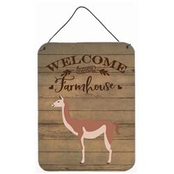 12 x 16 in. Guanaco Welcome Wall or Door Hanging Prints