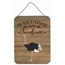 12 x 16 in. Common Ostrich Welcome Wall or Door Hanging Prints