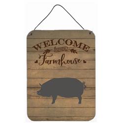 12 x 16 in. Berkshire Pig Welcome Wall or Door Hanging Prints