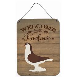 12 x 16 in. Large Pigeon Welcome Wall or Door Hanging Prints