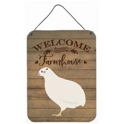 12 x 16 in. Texas Quail Welcome Wall or Door Hanging Prints
