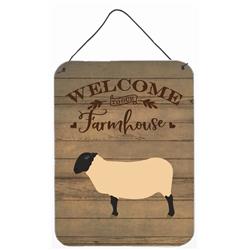 12 x 16 in. Suffolk Sheep Welcome Wall or Door Hanging Prints