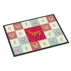 CK5315JMAT 24 x 36 in. Oberhasli Goat Love Indoor or Outdoor Mat