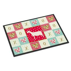 CK5316JMAT 24 x 36 in. Saanen Goat Love Indoor or Outdoor Mat