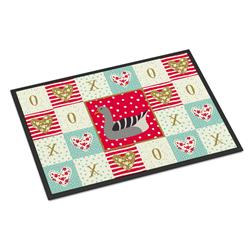 CK5320JMAT 24 x 36 in. Pilgrim Goose Love Indoor or Outdoor Mat