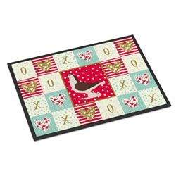 Picture of Carolines Treasures CK5370JMAT 24 x 36 in. Large Pigeon Love Indoor or Outdoor Mat