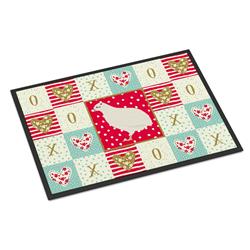 CK5384JMAT 24 x 36 in. Texas Quail Love Indoor or Outdoor Mat