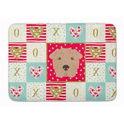 19 x 27 in. Shar Pei Love Machine Washable Memory Foam Mat