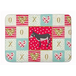 19 x 27 in. American Mammoth Jack Donkey Love Machine Washable Memory Foam Mat