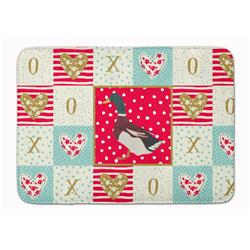 19 x 27 in. Rouen Duck Love Machine Washable Memory Foam Mat