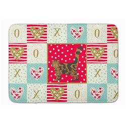 19 x 27 in. Foldex Exotic Fold No.2 Cat Love Machine Washable Memory Foam Mat