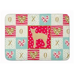 19 x 27 in. German Rex No.2 Cat Love Machine Washable Memory Foam Mat