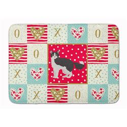 19 x 27 in. La Perm No.1 Cat Love Machine Washable Memory Foam Mat